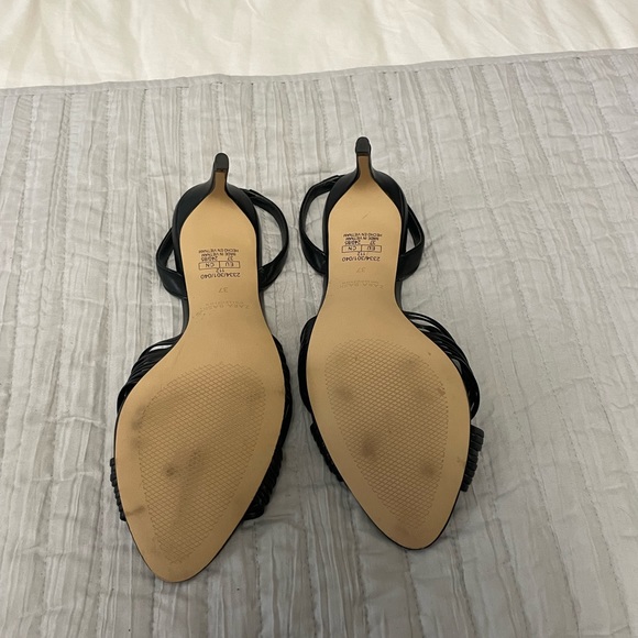 Zara black heeled sandals - Picture 5 of 5